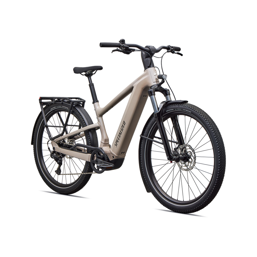 SPECIALIZED Turbo Vado 3 EVO 4.0 Ebike - GLOSS SANDSTONE METALLIC / WARM SMOKE METALLIC