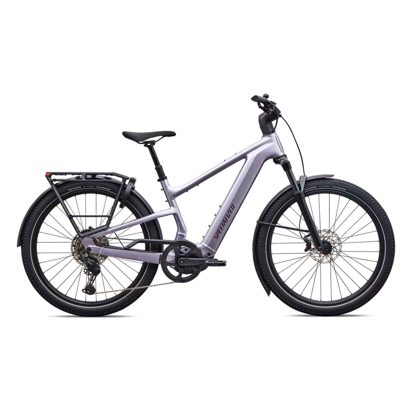 SPECIALIZED Turbo Vado 3 EVO 5.0 Ebike - GLOSS AMETHYST FROST METALLIC / BORDEAUX METALLIC