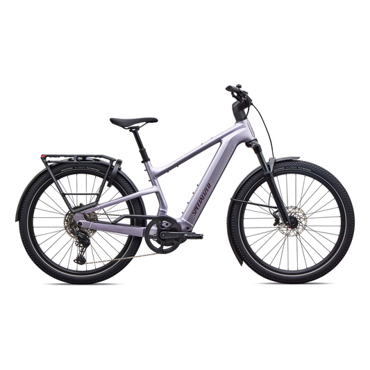 SPECIALIZED Turbo Vado 3 EVO 5.0 Ebike - GLOSS AMETHYST FROST METALLIC / BORDEAUX METALLIC