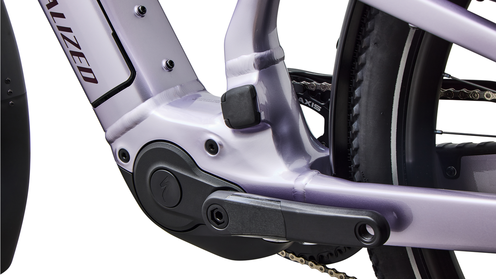 SPECIALIZED Turbo Vado 3 EVO 5.0 Ebike - GLOSS AMETHYST FROST METALLIC / BORDEAUX METALLIC