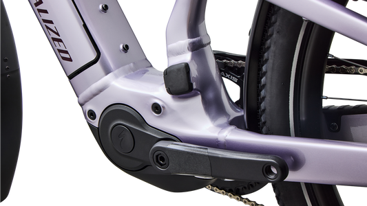 SPECIALIZED Turbo Vado 3 EVO 5.0 Ebike - GLOSS AMETHYST FROST METALLIC / BORDEAUX METALLIC