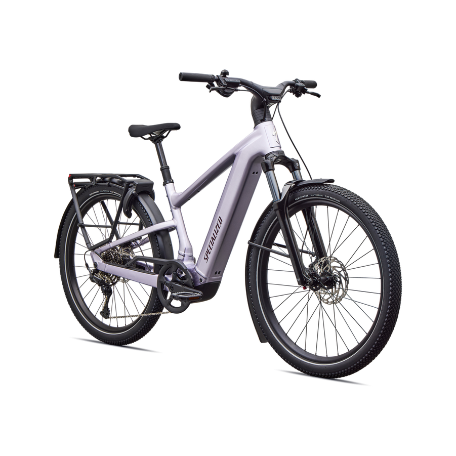 SPECIALIZED Turbo Vado 3 EVO 5.0 Ebike - GLOSS AMETHYST FROST METALLIC / BORDEAUX METALLIC