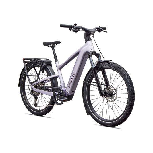 SPECIALIZED Turbo Vado 3 EVO 5.0 Ebike - GLOSS AMETHYST FROST METALLIC / BORDEAUX METALLIC