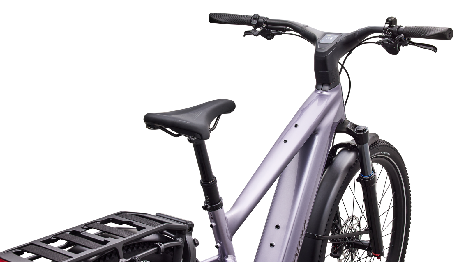 SPECIALIZED Turbo Vado 3 EVO 5.0 Ebike - GLOSS AMETHYST FROST METALLIC / BORDEAUX METALLIC