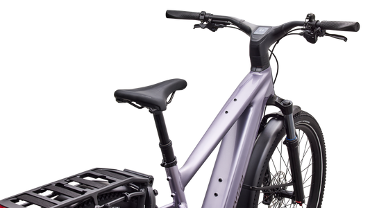 SPECIALIZED Turbo Vado 3 EVO 5.0 Ebike - GLOSS AMETHYST FROST METALLIC / BORDEAUX METALLIC