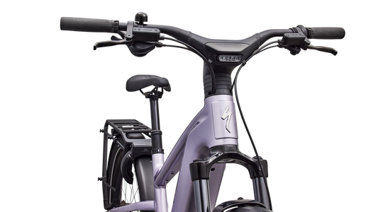 SPECIALIZED Turbo Vado 3 EVO 5.0 Ebike - GLOSS AMETHYST FROST METALLIC / BORDEAUX METALLIC