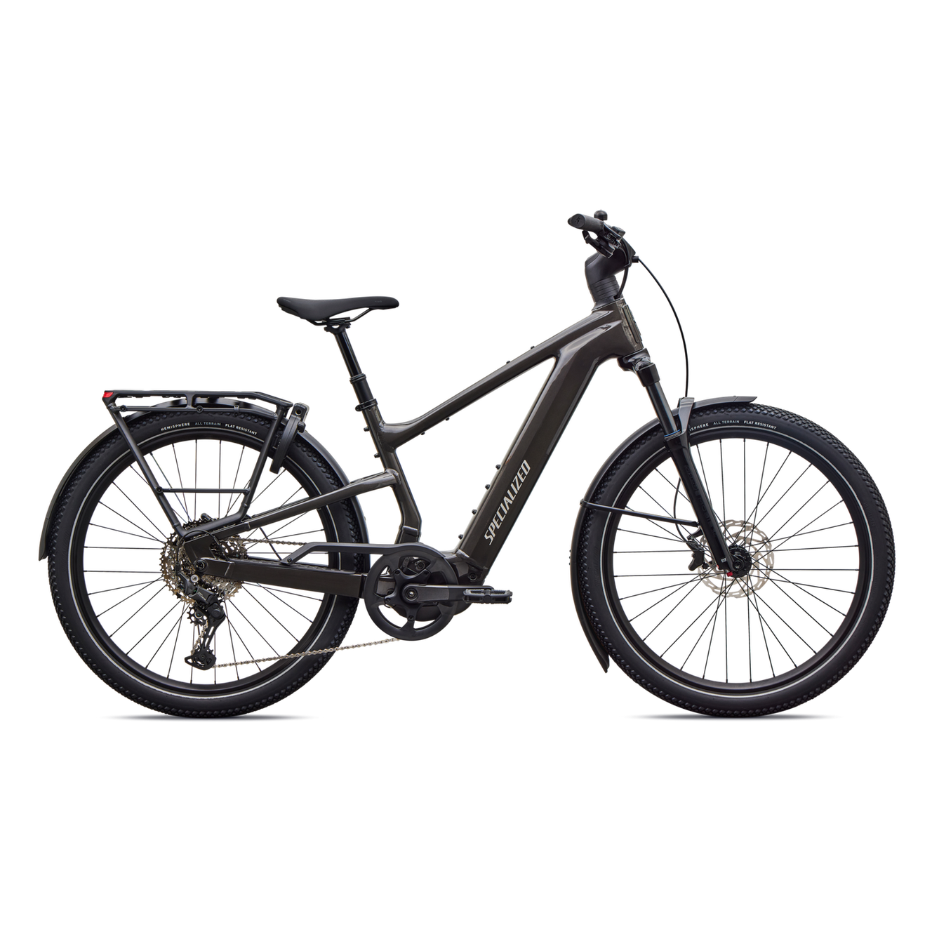 SPECIALIZED Turbo Vado 3 EVO 5.0 Ebike - GLOSS METALLIC OBSIDIAN / DOLOMITE METALLIC