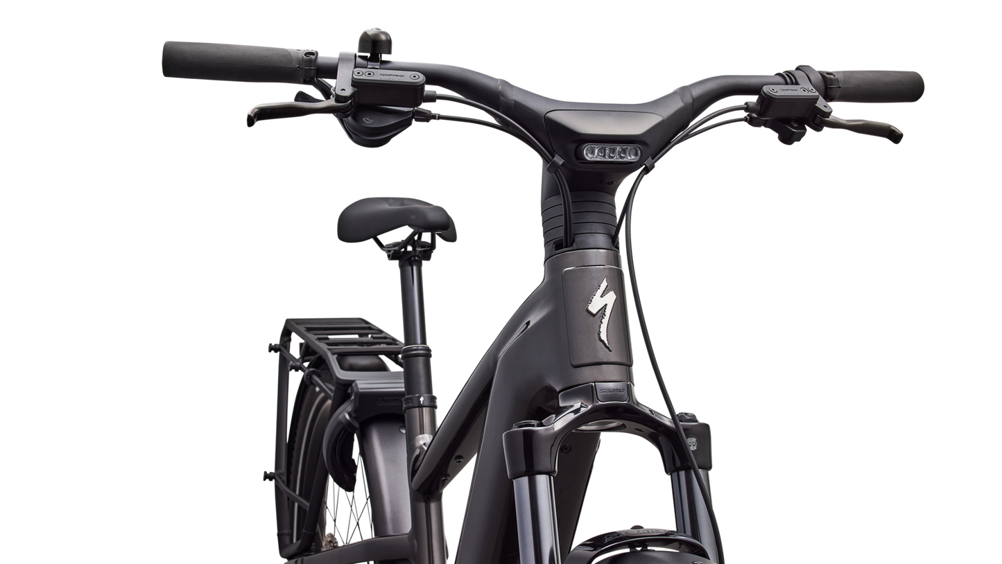 SPECIALIZED Turbo Vado 3 EVO 5.0 Ebike - GLOSS METALLIC OBSIDIAN / DOLOMITE METALLIC