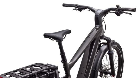 SPECIALIZED Turbo Vado 3 EVO 5.0 Ebike - GLOSS METALLIC OBSIDIAN / DOLOMITE METALLIC