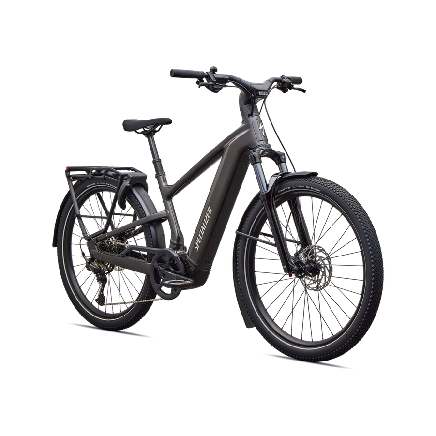 SPECIALIZED Turbo Vado 3 EVO 5.0 Ebike - GLOSS METALLIC OBSIDIAN / DOLOMITE METALLIC