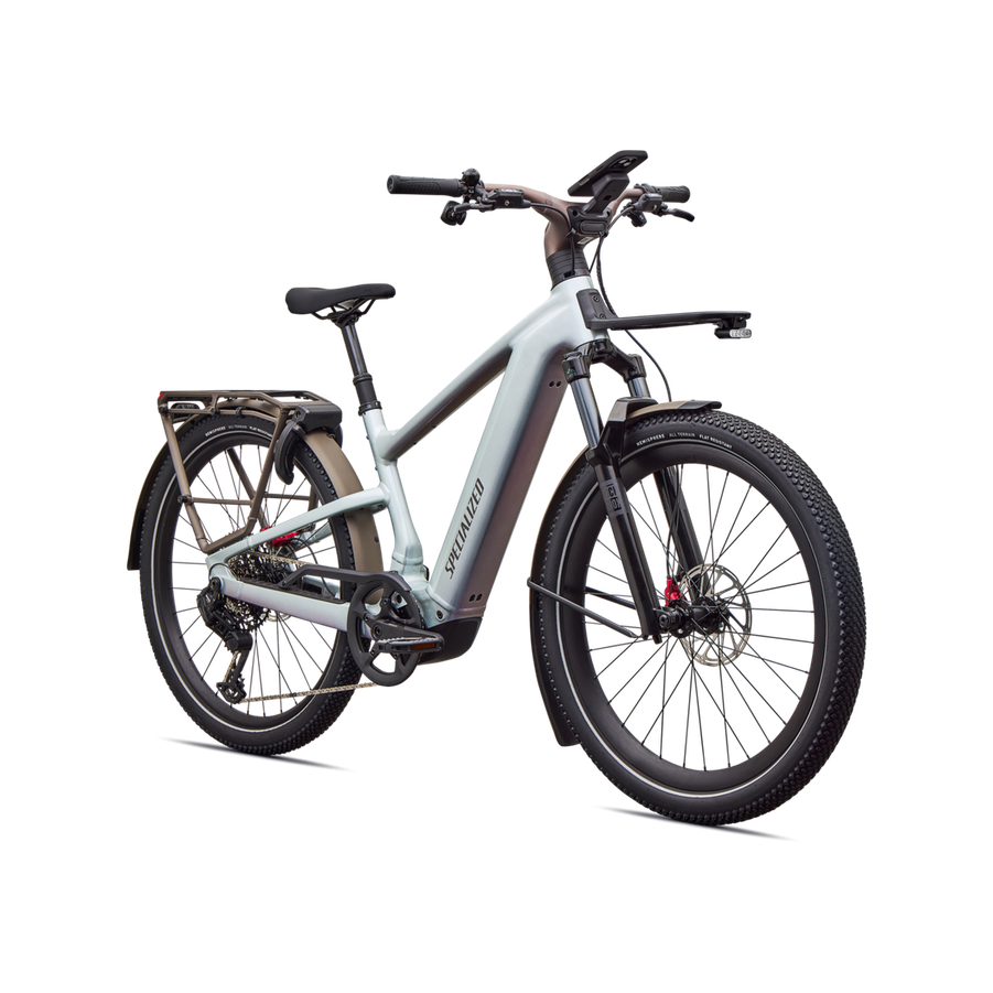 SPECIALIZED Turbo Vado 3 EVO 6.0 Ebike - GLOSS AGAVE GREY / BLACK PEARL