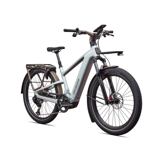 SPECIALIZED Turbo Vado 3 EVO 6.0 Ebike - GLOSS AGAVE GREY / BLACK PEARL
