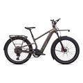 SPECIALIZED Turbo Vado 3 EVO 6.0 Ebike - GLOSS WARM SMOKE METALLIC / SATIN BRUSHED CHROME