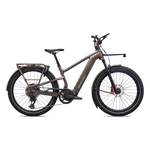 SPECIALIZED Turbo Vado 3 EVO 6.0 Ebike - GLOSS WARM SMOKE METALLIC / SATIN BRUSHED CHROME
