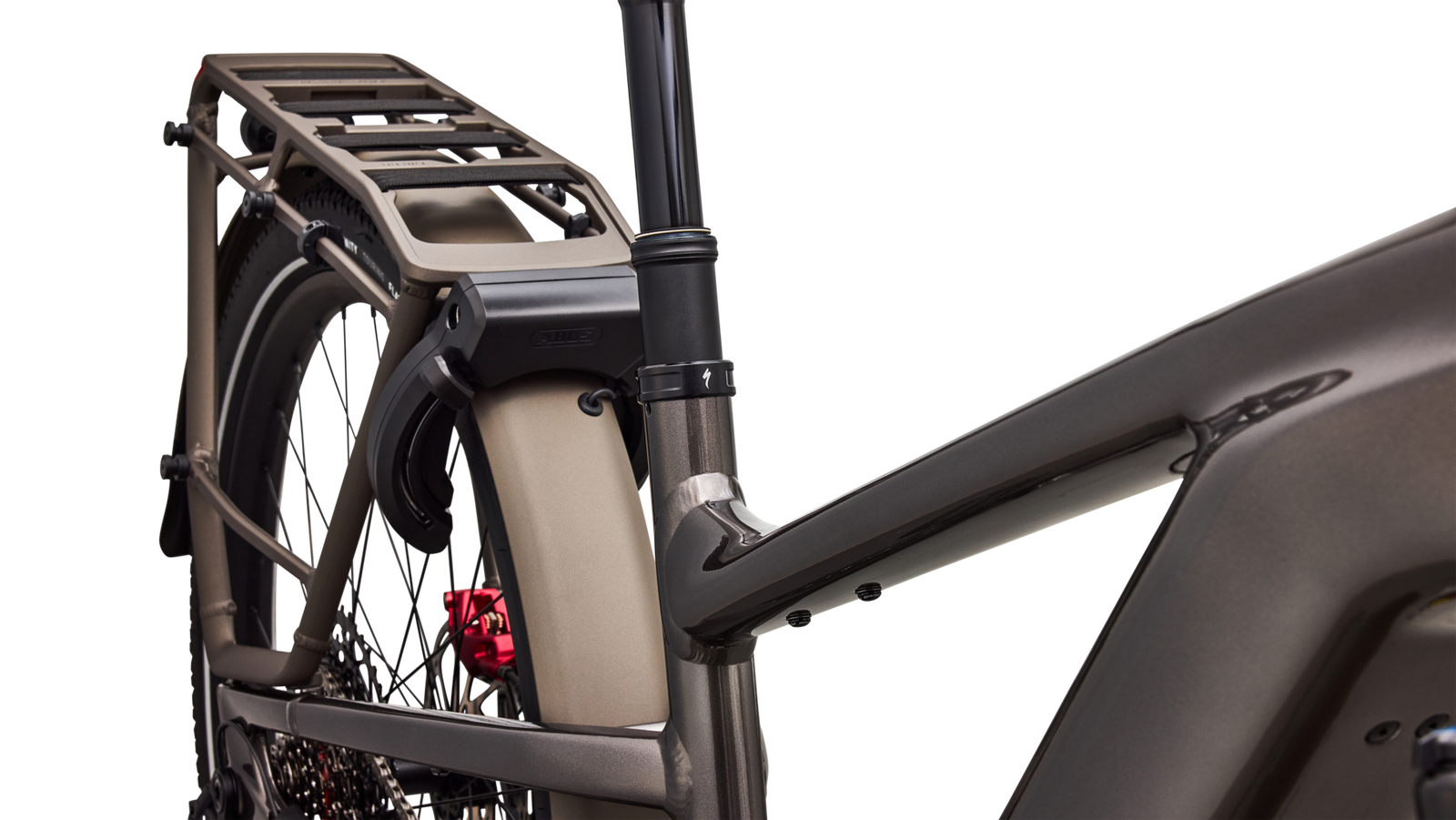 SPECIALIZED Turbo Vado 3 EVO 6.0 Ebike - GLOSS WARM SMOKE METALLIC / SATIN BRUSHED CHROME