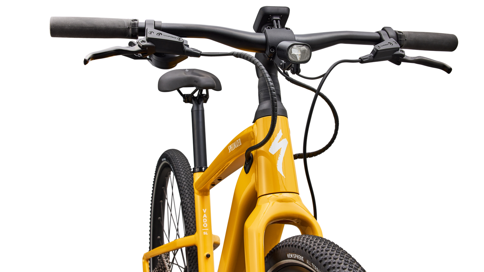 SPECIALIZED Turbo Vado SL 2 4.0 Ebike - GLOSS BRASSY YELLOW / METALLIC WHITE SILVER FROST REFLECTIVE