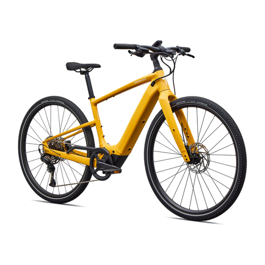 SPECIALIZED Turbo Vado SL 2 4.0 Ebike - GLOSS BRASSY YELLOW / METALLIC WHITE SILVER FROST REFLECTIVE