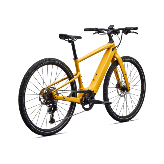 SPECIALIZED Turbo Vado SL 2 4.0 Ebike - GLOSS BRASSY YELLOW / METALLIC WHITE SILVER FROST REFLECTIVE