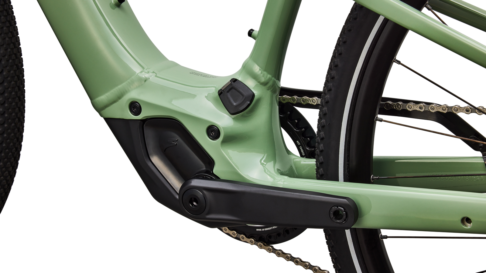 SPECIALIZED Turbo Vado SL 2 4.0 Ebike - GLOSS PISTACHIO / OAK GREEN METALLIC FROST REFLECTIVE