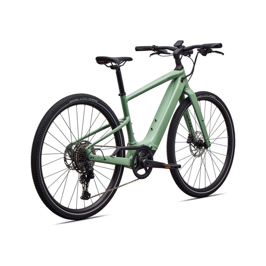 SPECIALIZED Turbo Vado SL 2 4.0 Ebike - GLOSS PISTACHIO / OAK GREEN METALLIC FROST REFLECTIVE