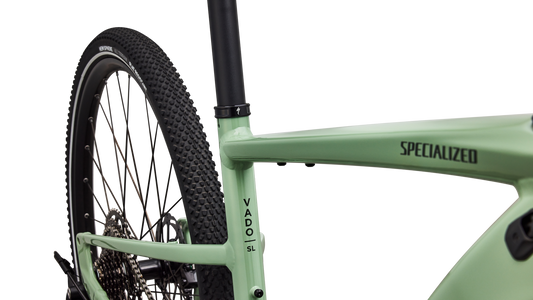 SPECIALIZED Turbo Vado SL 2 4.0 Ebike - GLOSS PISTACHIO / OAK GREEN METALLIC FROST REFLECTIVE