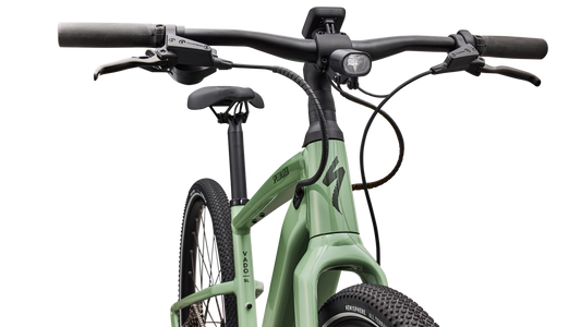SPECIALIZED Turbo Vado SL 2 4.0 Ebike - GLOSS PISTACHIO / OAK GREEN METALLIC FROST REFLECTIVE