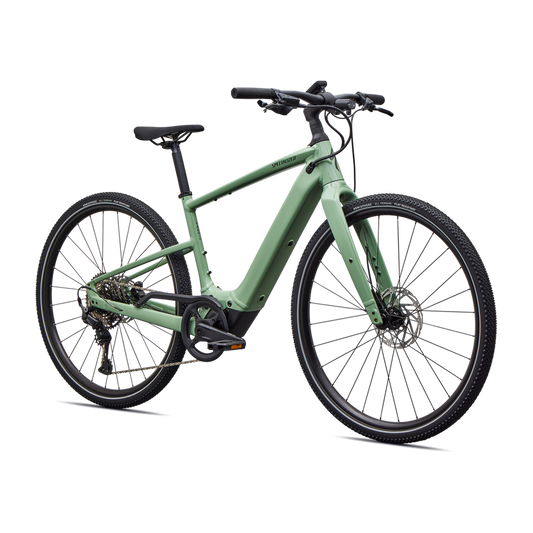 SPECIALIZED Turbo Vado SL 2 4.0 Ebike - GLOSS PISTACHIO / OAK GREEN METALLIC FROST REFLECTIVE