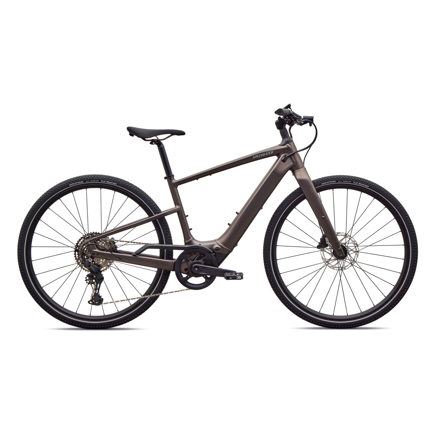 SPECIALIZED Turbo Vado SL 2 4.0 Ebike - SATIN GUN METAL / AGAVE GREY FROST REFLECTIVE