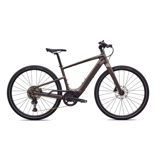 SPECIALIZED Turbo Vado SL 2 4.0 E-Bike - SATIN GUN METAL / AGAVE GREY FROST REFLECTIVE