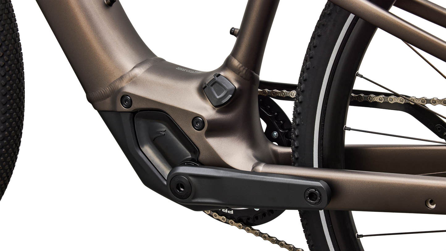 SPECIALIZED Turbo Vado SL 2 4.0 Ebike - SATIN GUN METAL / AGAVE GREY FROST REFLECTIVE