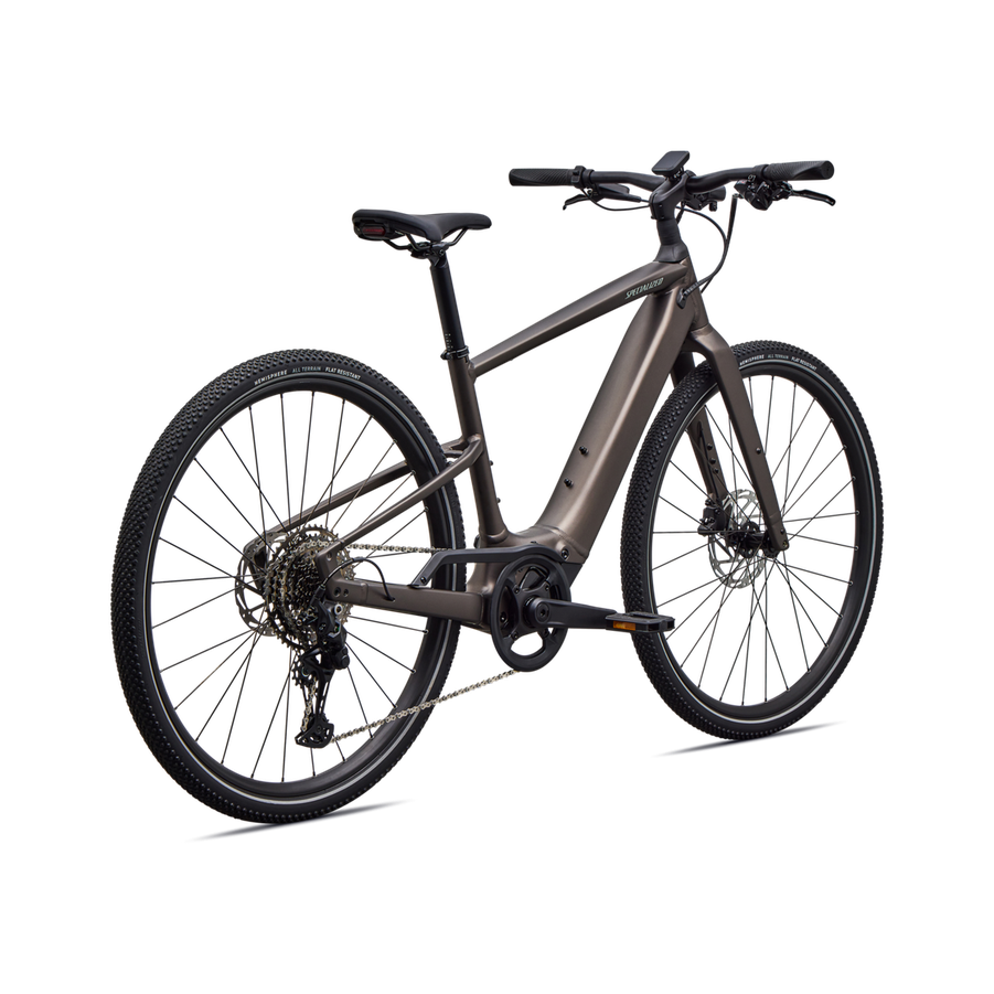 SPECIALIZED Turbo Vado SL 2 4.0 Ebike - SATIN GUN METAL / AGAVE GREY FROST REFLECTIVE