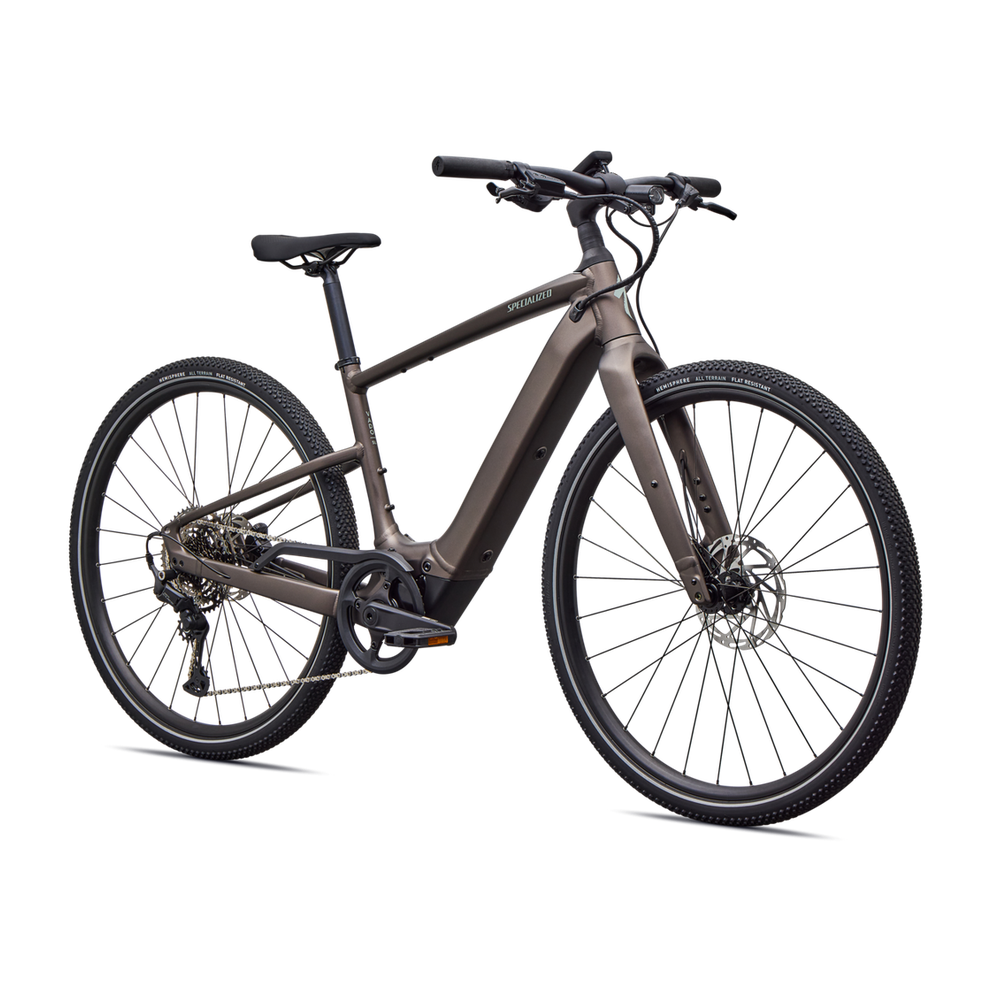 SPECIALIZED Turbo Vado SL 2 4.0 Ebike - SATIN GUN METAL / AGAVE GREY FROST REFLECTIVE