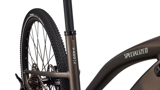 SPECIALIZED Turbo Vado SL 2 4.0 Step Through Ebike - SATIN GUN METAL / AGAVE GREY FROST REFLECTIVE