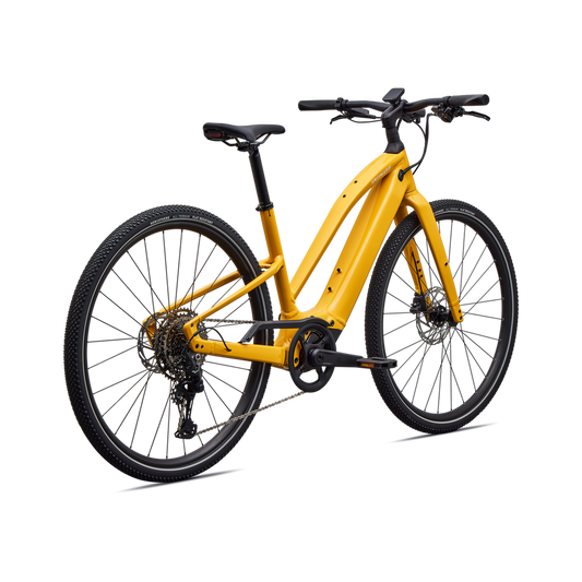 SPECIALIZED Turbo Vado SL 2 4.0 Step Through Ebike - GLOSS BRASSY YELLOW / METALLIC WHITE SILVER FROST REFLECTIVE