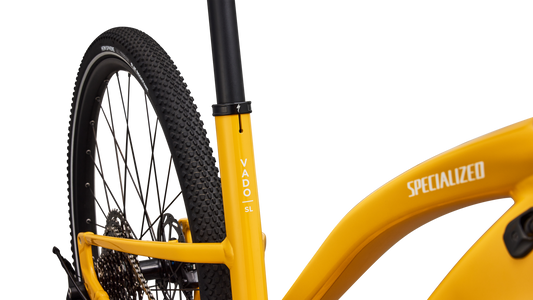 SPECIALIZED Turbo Vado SL 2 4.0 Step Through Ebike - GLOSS BRASSY YELLOW / METALLIC WHITE SILVER FROST REFLECTIVE