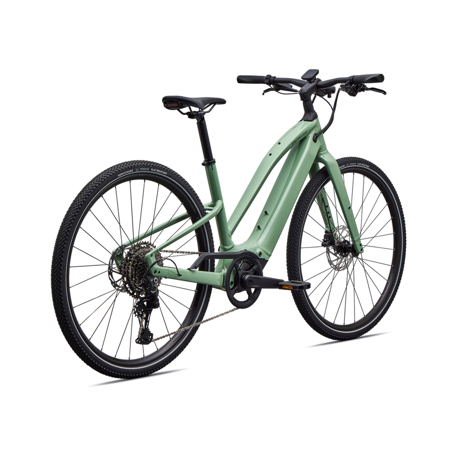 SPECIALIZED Turbo Vado SL 2 4.0 Step Through Ebike - GLOSS PISTACHIO / OAK GREEN METALLIC FROST REFLECTIVE