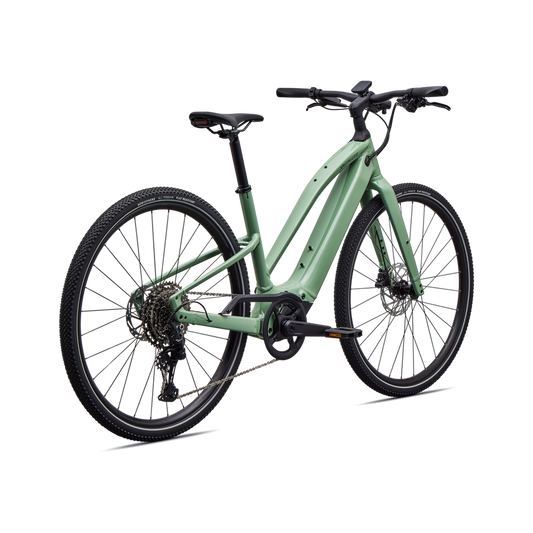 SPECIALIZED Turbo Vado SL 2 4.0 Step Through Ebike - GLOSS PISTACHIO / OAK GREEN METALLIC FROST REFLECTIVE