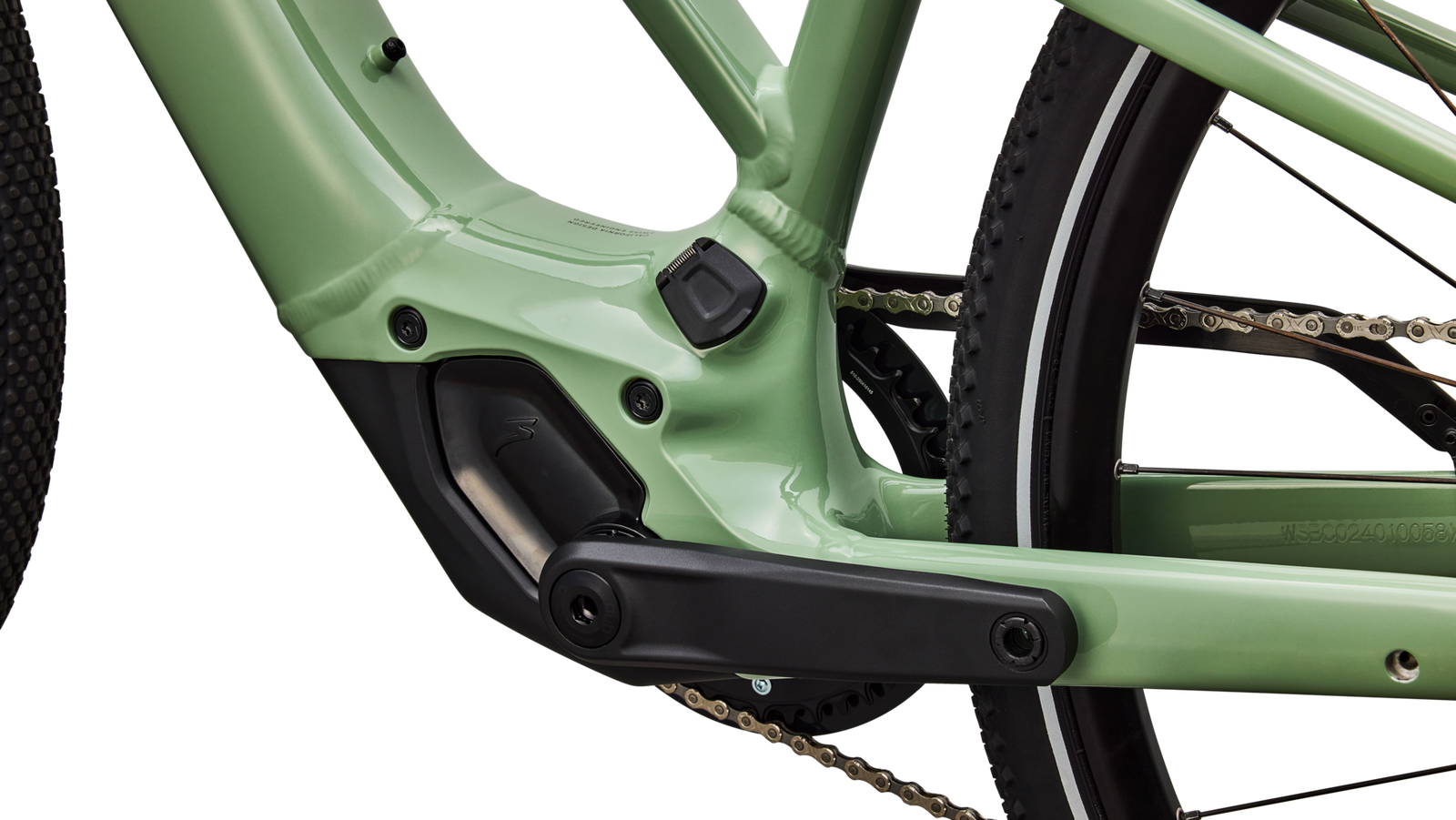 SPECIALIZED Turbo Vado SL 2 4.0 Step Through Ebike - GLOSS PISTACHIO / OAK GREEN METALLIC FROST REFLECTIVE