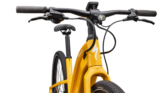 SPECIALIZED Turbo Vado SL 2 4.0 Step Through Ebike - GLOSS BRASSY YELLOW / METALLIC WHITE SILVER FROST REFLECTIVE