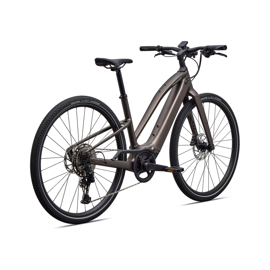SPECIALIZED Turbo Vado SL 2 4.0 Step Through Ebike - SATIN GUN METAL / AGAVE GREY FROST REFLECTIVE