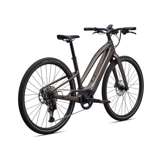 SPECIALIZED Turbo Vado SL 2 4.0 Step Through Ebike - SATIN GUN METAL / AGAVE GREY FROST REFLECTIVE