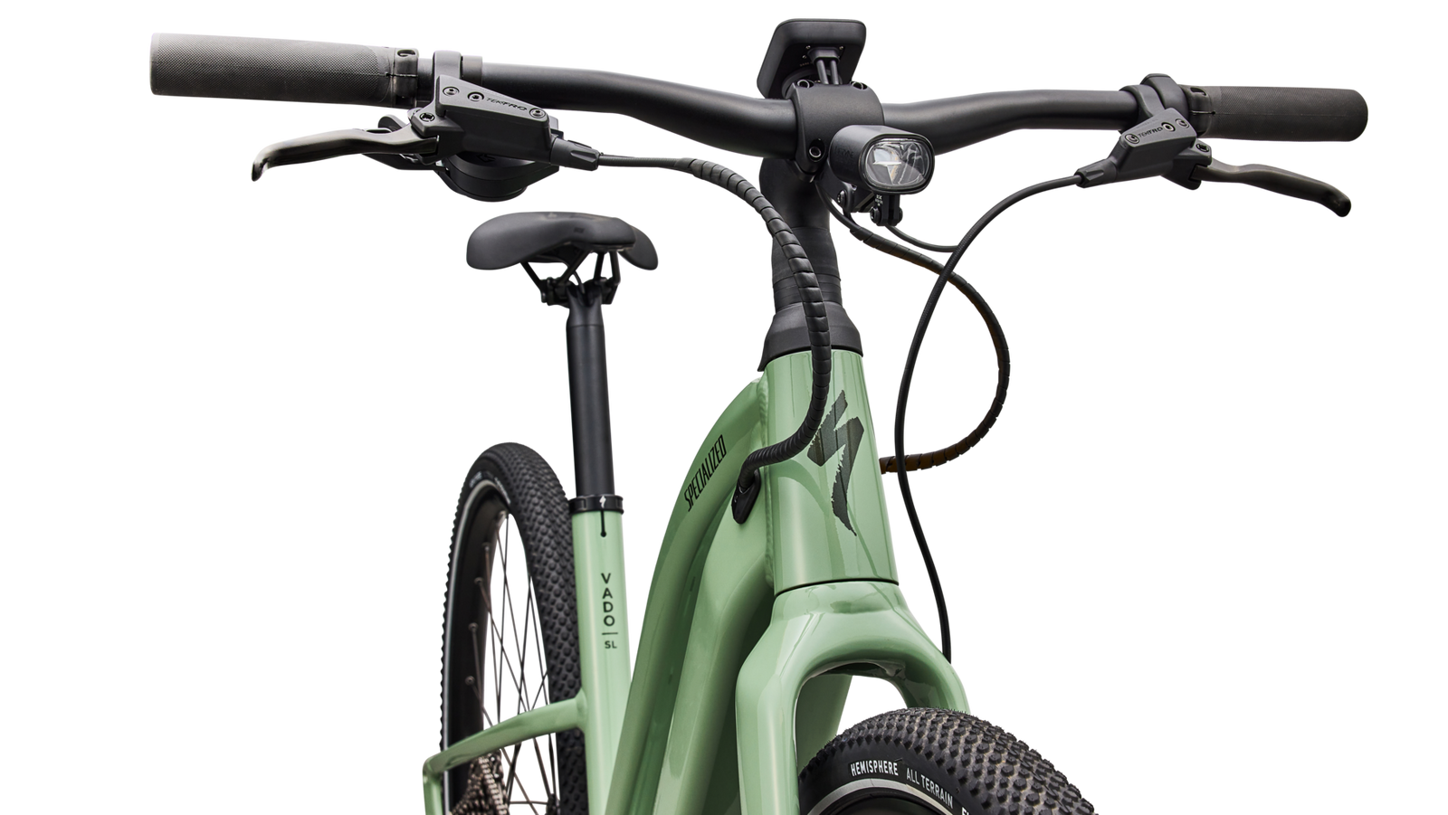 SPECIALIZED Turbo Vado SL 2 4.0 Step Through Ebike - GLOSS PISTACHIO / OAK GREEN METALLIC FROST REFLECTIVE