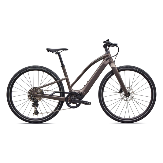 SPECIALIZED Turbo Vado SL 2 4.0 Step-Through  E-Bike - SATIN GUN METAL / AGAVE GREY FROST REFLECTIVE