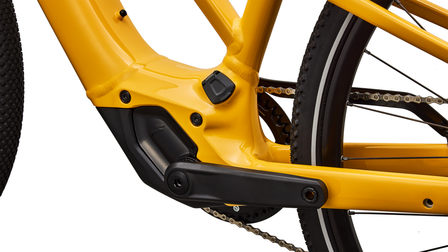 SPECIALIZED Turbo Vado SL 2 4.0 Step Through Ebike - GLOSS BRASSY YELLOW / METALLIC WHITE SILVER FROST REFLECTIVE
