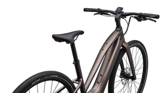 SPECIALIZED Turbo Vado SL 2 4.0 Step Through Ebike - SATIN GUN METAL / AGAVE GREY FROST REFLECTIVE