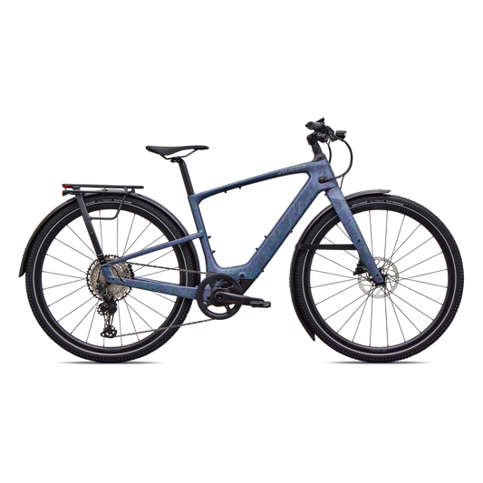 SPECIALIZED Turbo Vado SL 2 6.0 EQ Carbon E-Bike - SATIN GREY BLUE / DESERT METALLIC