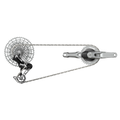 SRAM 1987 EAGLE AXS TTYPE Q174 CL55 DUB MTB WIDE 10/52 - Silver