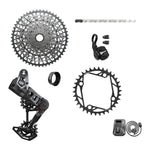 SRAM EAGLE AXS GX TTYPE E MTB 104BCD No Crankset - Silver