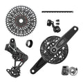 SRAM EAGLE AXS X0 TTYPE E MTB ISIS 160mm 36T Groupset - Black