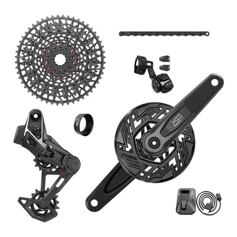 SRAM EAGLE AXS X0 TTYPE E MTB ISIS 160mm 36T Groupset - Black
